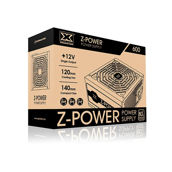 Nguồn máy tính Xigmatek Z-POWER 600 - 500W EN45945