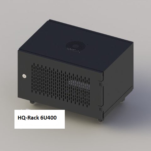 Tủ mạng HQ-Rack 6U-D400 (HQR-6U400)