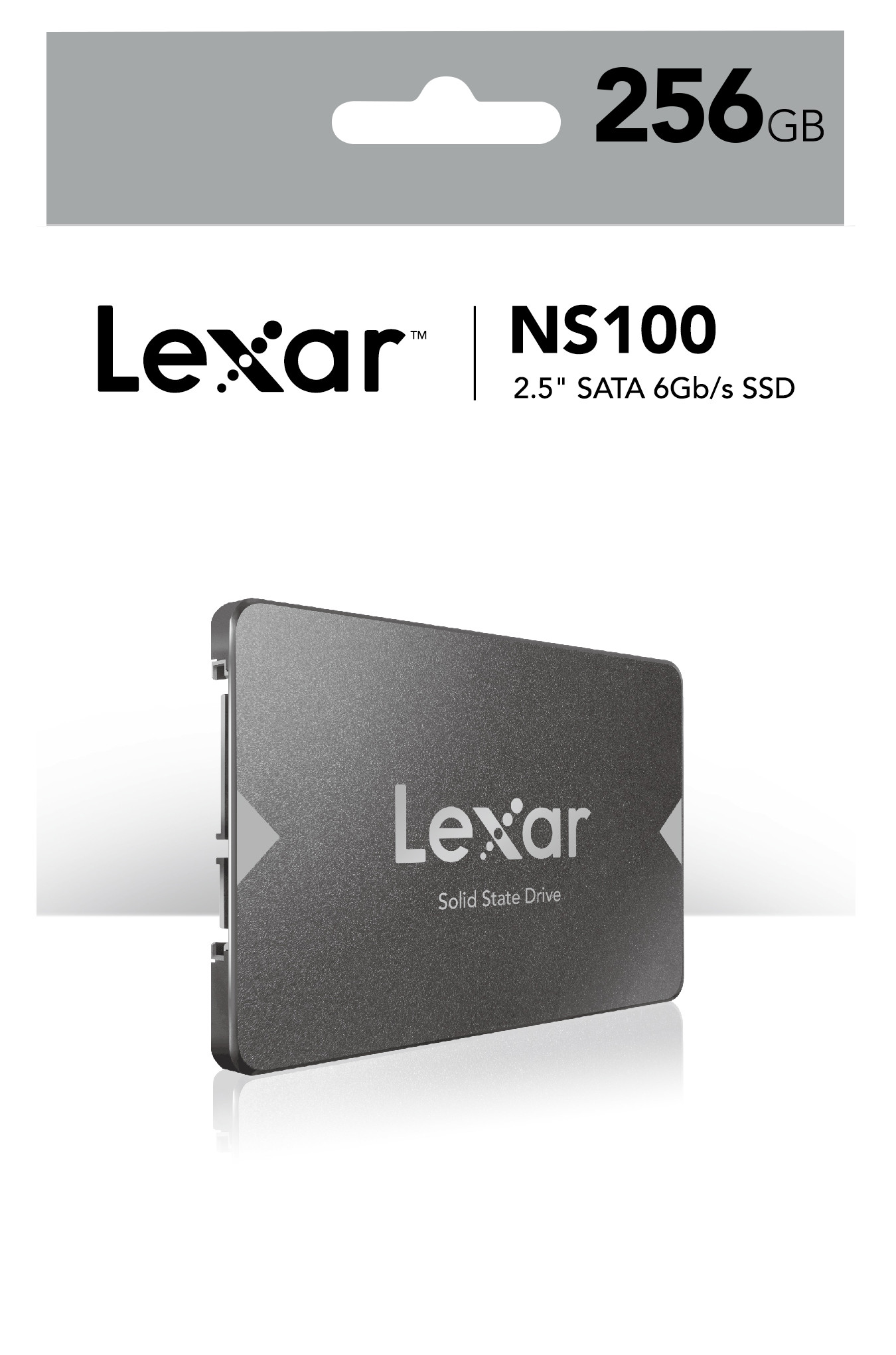 Ổ cứng thể rắn SSD Lexar  256GB Sata III 2.5 inches - LNS100-256RB