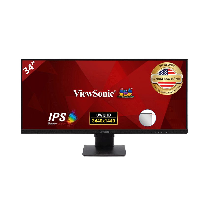Màn hình máy tính Viewsonic VA3456-MHDJ 34 inch Ultrawide WQHD IPS 