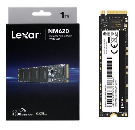 Ổ cứng SSD Lexar 1TB NVMe M.2 2280 (LNM620X001T)
