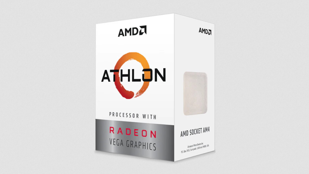 CPU AMD Athlon 3000G / 3.5 GHz / 4 MB Cache L3 / 2 cores / 4 threads/  12nm / Socket AM4/  Radeon Vega3/ 35W