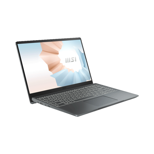 Laptop MSI Modern 14 B5M 204VN (Ryzen™ 5-5500U | 8GB | 512GB | AMD Radeon™ | 14 inch FHD | Win 11 | Xám)