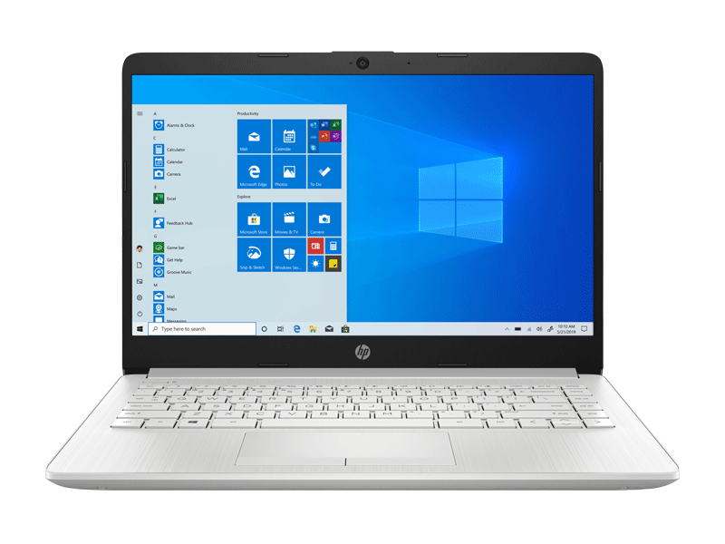 Laptop HP 14s-cf2527TU 4K4A1PA (Core™ i3-10110U | 4GB | 256GB | Intel UHD Graphics | 14inch HD | Win 10 | Bạc)