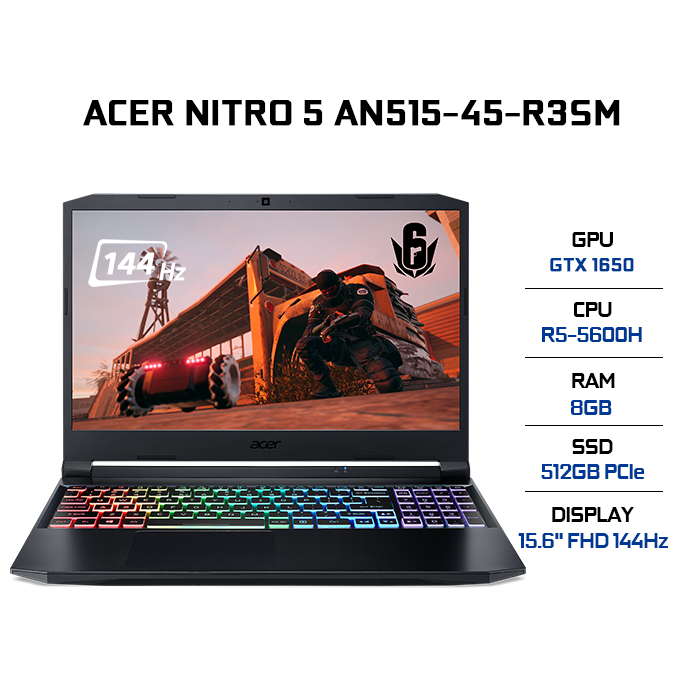 Laptop Gaming Acer Nitro 5 AN515-57-77KU NH.QDGSV.001