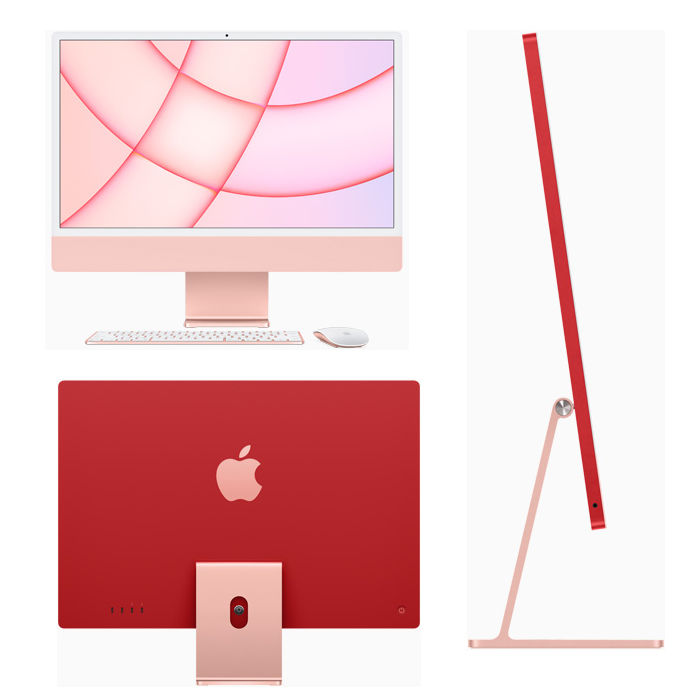 Máy tính All in One Apple iMac 24inch M1 Z14P0005P - Pink