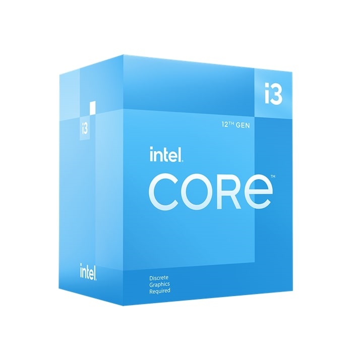 CPU Intel Core i3-12100F (Up To 4.30GHz, 4 Nhân 8 Luồng,12MB Cache, Socket 1700, Alder Lake)
