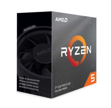 CPU AMD Ryzen 5 3500 3.6 GHz (4.1 GHz with boost) / 16MB cache / 6 cores 6 threads / socket AM4 / 65W / Wraith Stealth Cooler / No