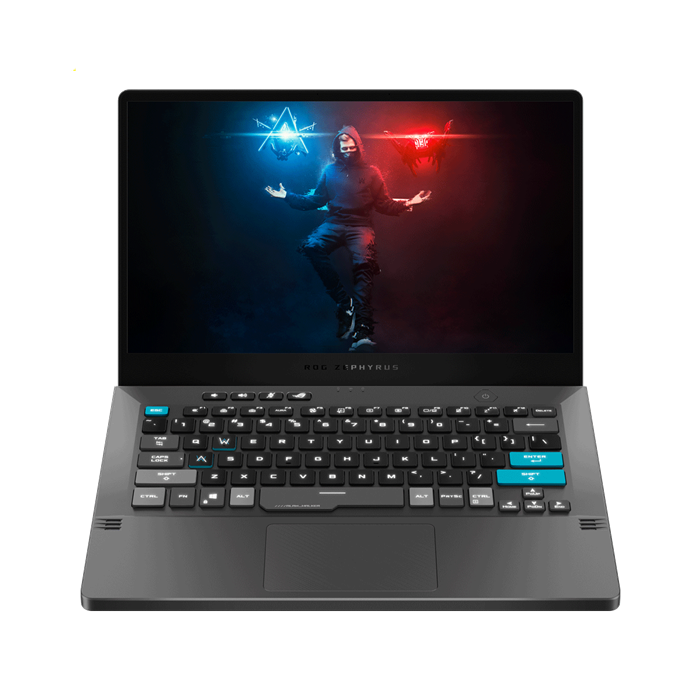 Laptop Asus ROG Zephyrus G14 GA401QEC-K2064T (Ryzen 9-5900HS | 16GB | 1TB | RTX™ 3050 Ti 4GB | 14.0 inch QHD | Win 10 | Xám)