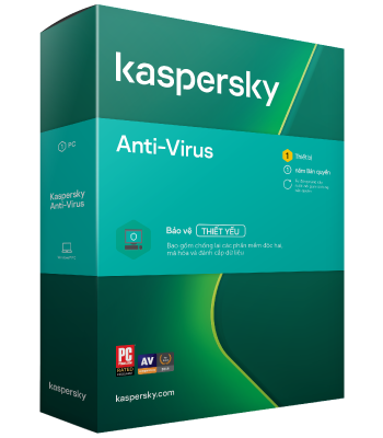 Kaspersky Antivirus -1PC/1Năm