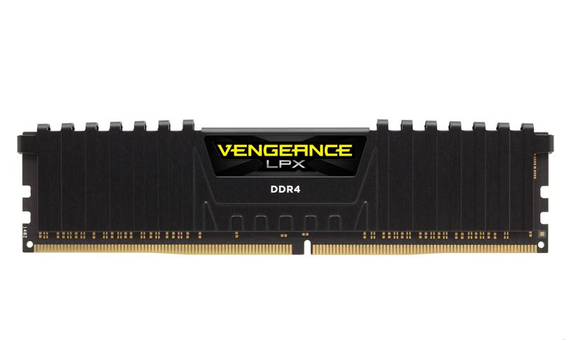 RAM Corsair Vengeance LPX 8GB (1x8GB) DDR4 3200MHz Black