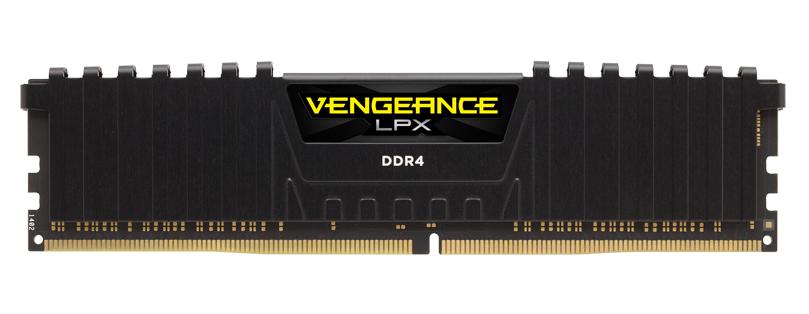 RAM Corsair Vengeance LPX 8GB (1x8GB) DDR4 2666MHz Black