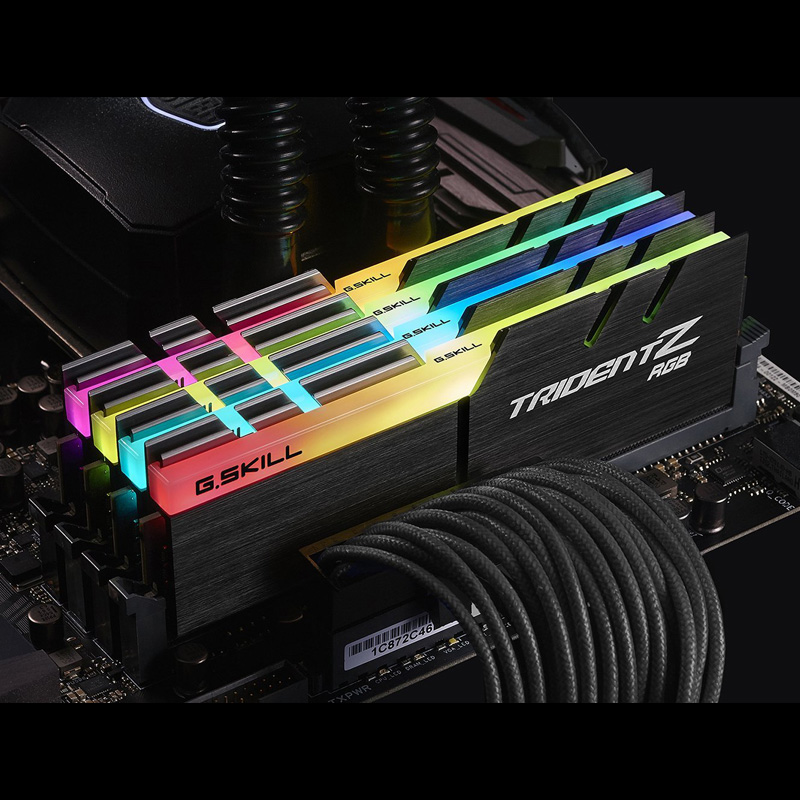 RAM G.Skill TRIDENT Z RGB 64GB (2x32GB) DDR4 3200MHz (F4-3200C16D-64GTZR)