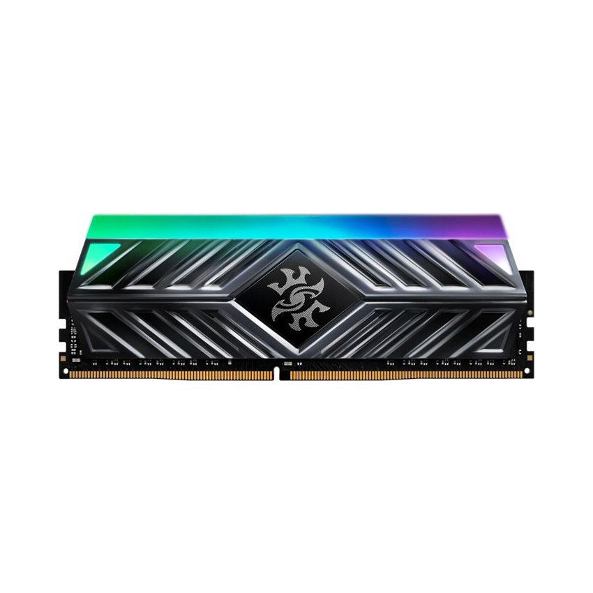 Ram ADATA SPECTRIX D41 RGB 16GB (1x16GB) DDR4 3200Mhz (AX4U320016G16A-ST41) (Xám)