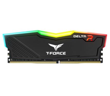 Ram TEAMGROUP T-Force DELTA RGB 16GB (1x16GB) DDR4 3200MHz (Đen)